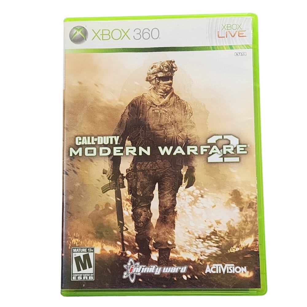CALL OF DUTY MODERN WARFARE 2 XBox 360 (2009) CIB Complete With Manual Untested